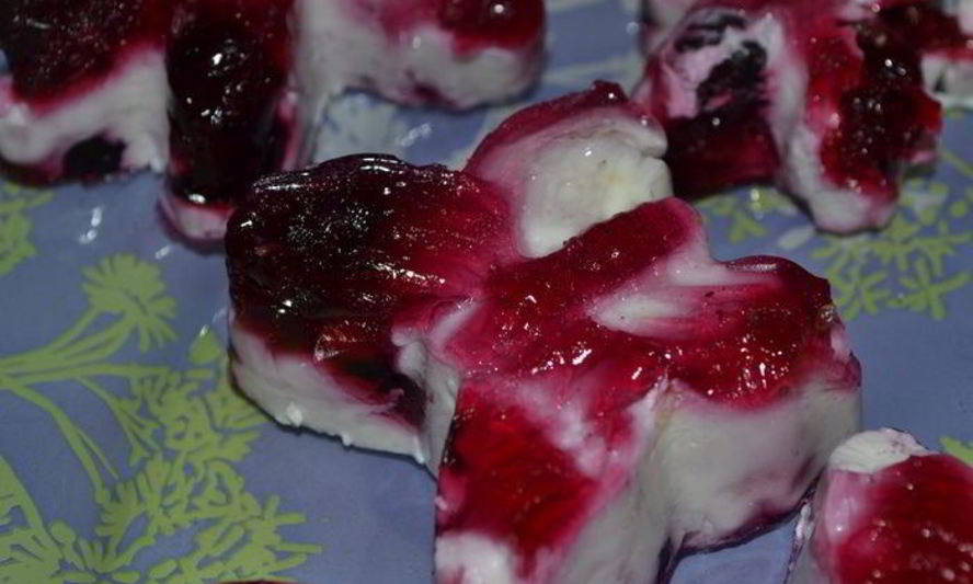 Рецепт панны котта с ягодным соусом