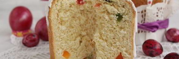 апельсиновый кулич с цукатами