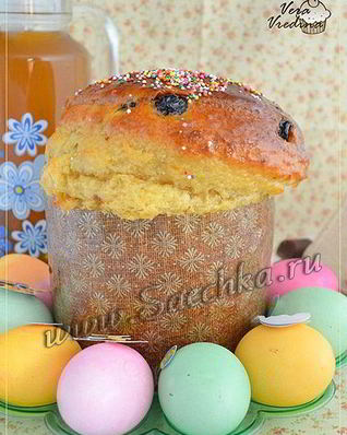 Апельсиновый кулич