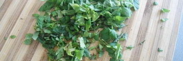 ароматный кулич с мятой