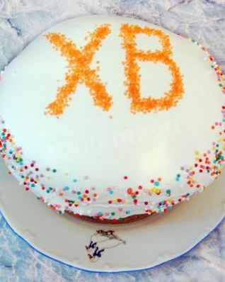 Домашний кулич лимонный пышный