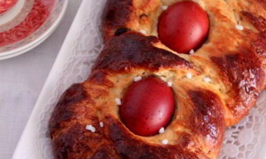 Рецепт геческого пасхального хлеба цуреки