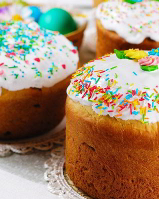 Глазурь для кулича с лимоном