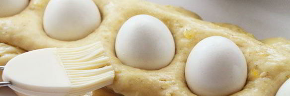 греческий пасхальный хлеб