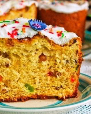 Итальянская пасха панеттоне