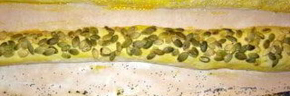 итальянская пасхальная коса с начинкой