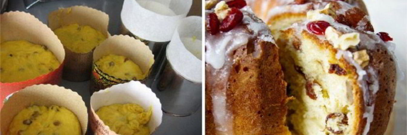 Кулич на сливках