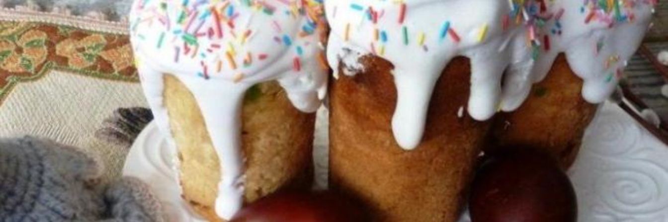 Кулич на сметане