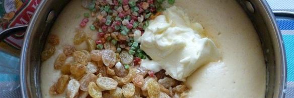 кулич на сметане