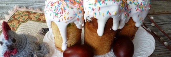 кулич на сметане