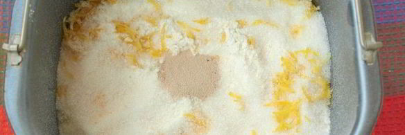 кулич с вяленой клюквой в хлебопечке