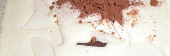 кулич шоколадный на желтках