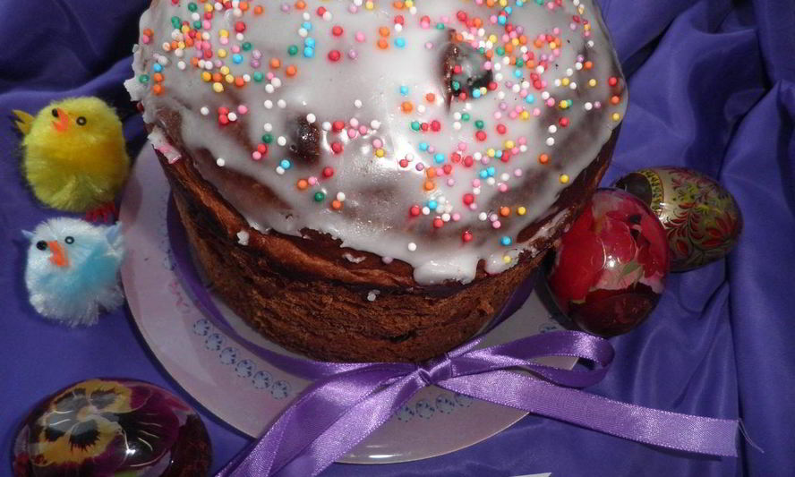 Рецепт кулича шоколадного