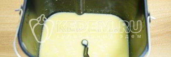 кулич в хлебопечке