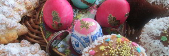 куличи в хлебопечке, яичной скорлупе и бумажных формах