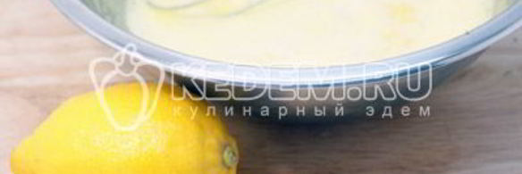 лимонный кулич