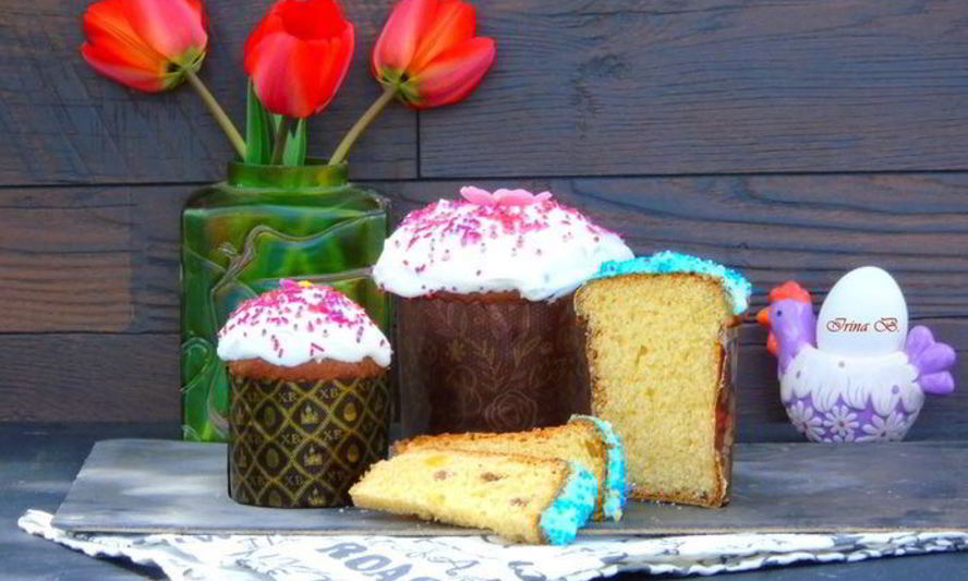 Рецепт миндального кулича