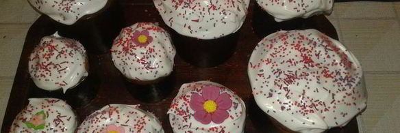 миндальный кулич