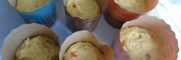 миндальный кулич