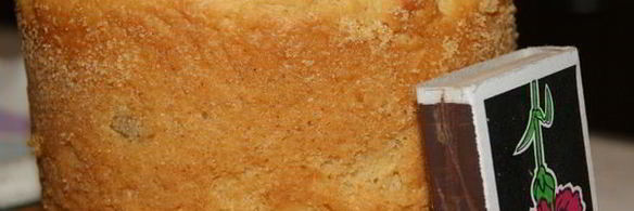 монастырский кулич с миндалем