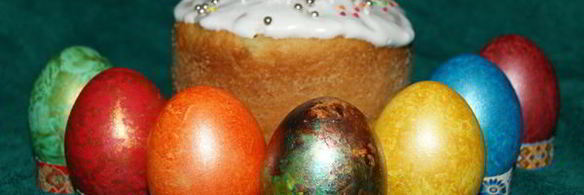 монастырский кулич с миндалем