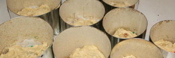 монастырский кулич с миндалем