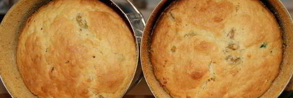 монастырский кулич с миндалем