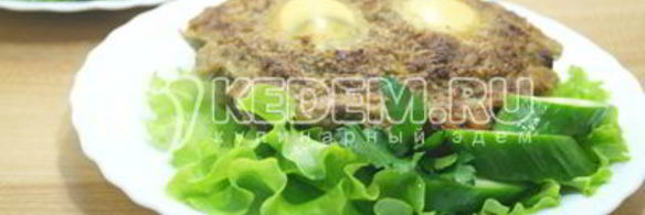 мясное суфле с яйцом пасхальное