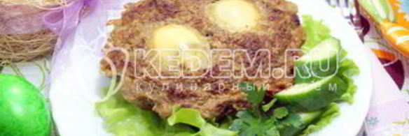 мясное суфле с яйцом пасхальное