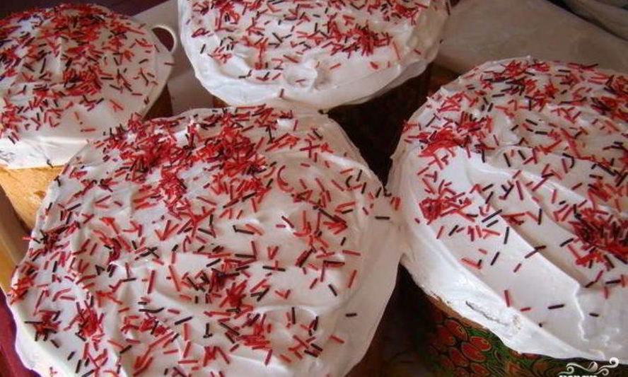 Рецепт пасхи со взбитыми белками