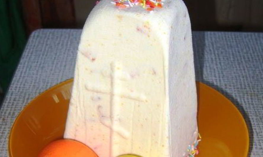 Рецепт пасхи творожной царской