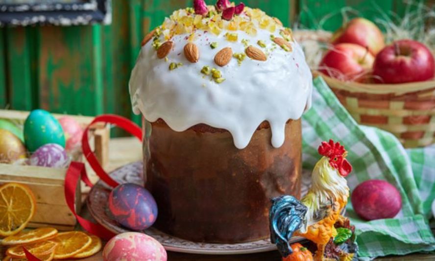 Рецепт пасхального кулича на закваске с медом, цукатами и орехами