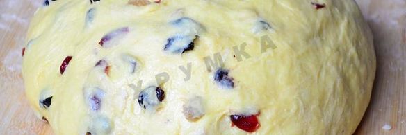 пасхальный кулич на желтках