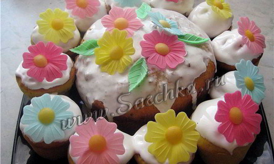 Рецепт пасхального кулича пошагово