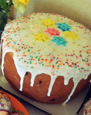 Пасхальный кулич в мультиварке