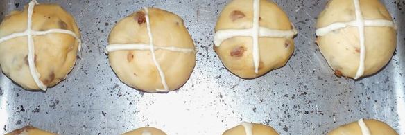 пасхальные булочки