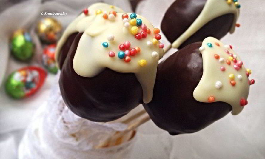 Рецепт пасхальных кейк попсы