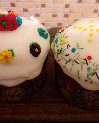 Пасхальные куличи