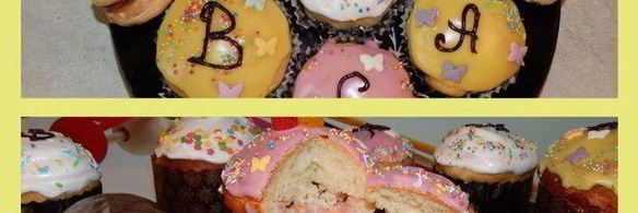 шоколадный кулич с пломбиром