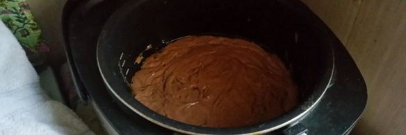 шоколадный кулич в мультиварке