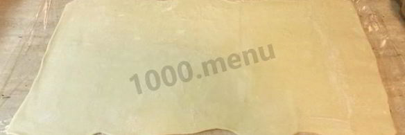 штрудель к пасхальному столу из слоеного теста