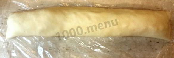 штрудель к пасхальному столу из слоеного теста