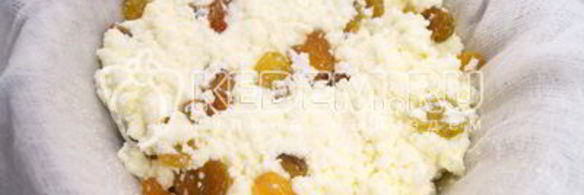 сырная пасха с изюмом