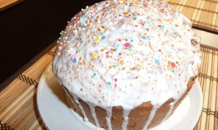 Рецепт традиционного пасхального кулича с изюмом