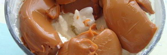 творожная мини-пасха со сгущенкой