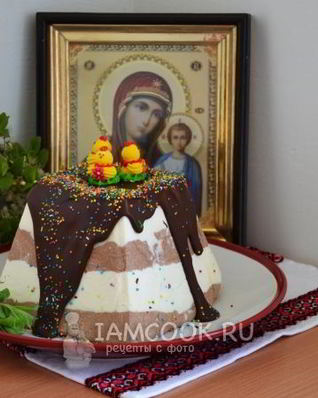 Творожная пасха без выпечки