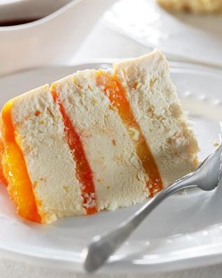 Творожная пасха с апельсиновым желе и соусом из кагора