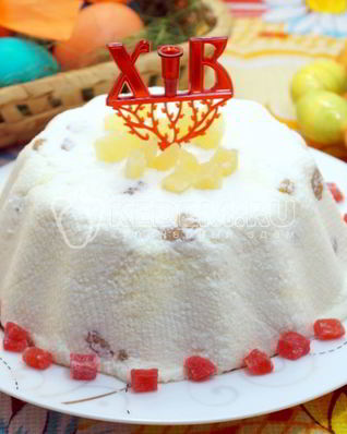 Творожная пасха с изюмом без яиц