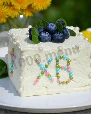 Творожная пасха с маком без яиц