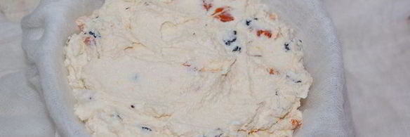 творожная пасха с сухофруктами